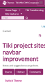 Tiki Project Sites Navbar Improvement   Themes For Tiki Wiki CMS Groupware